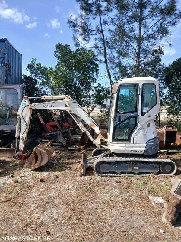 2012 Kubota U25-3EU mini excavator, side view