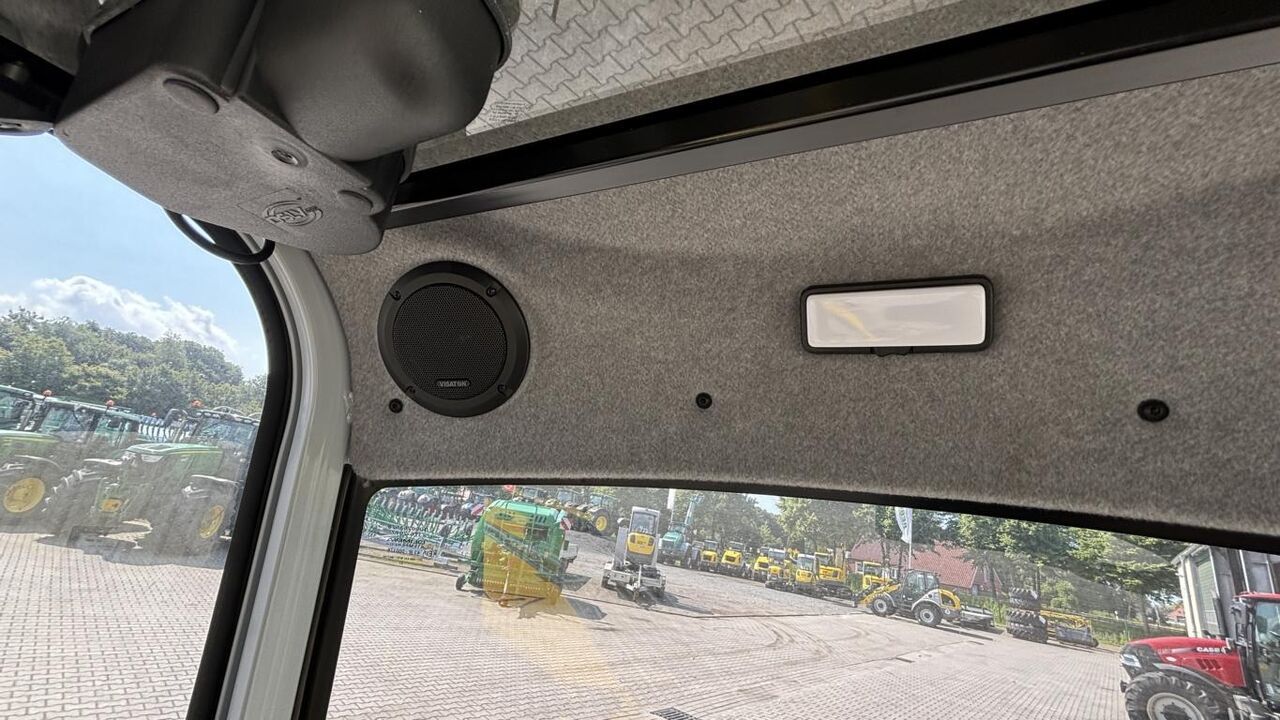 Interior view of 2023 Wacker Neuson ET18 mini excavator cab Interior view of 2023 Wacker Neuson ET18 mini excavator cab