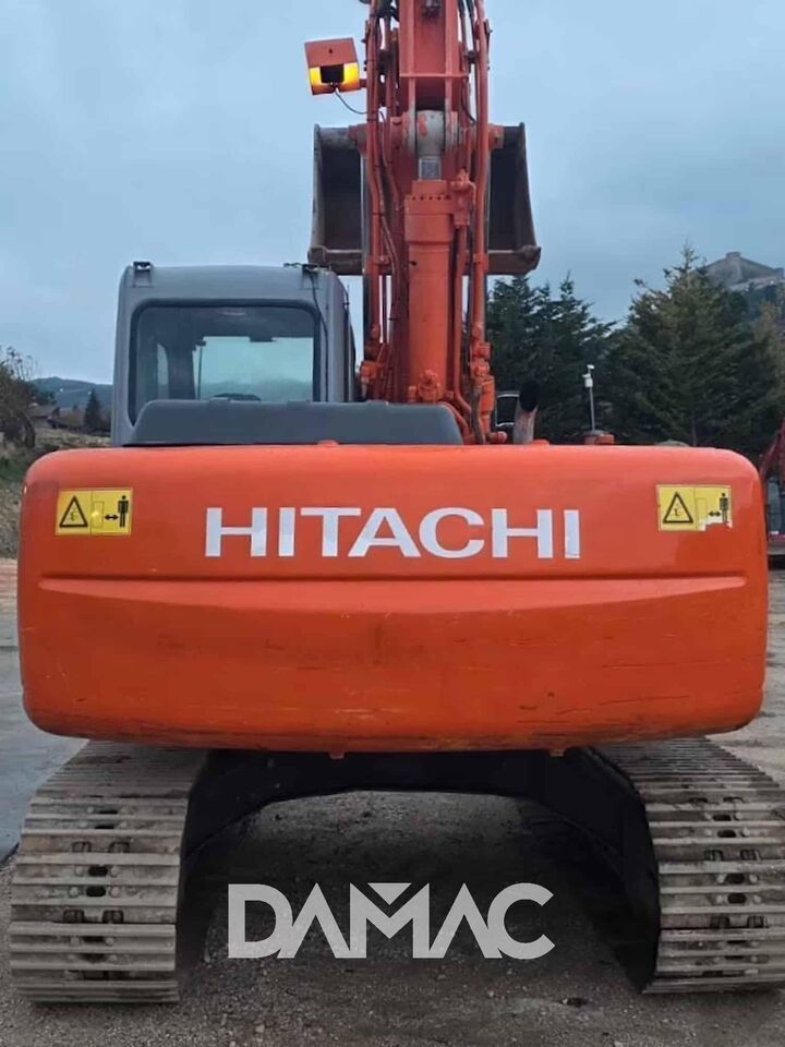 2006 Hitachi ZX130 crawler excavator rear view 2006 Hitachi ZX130 crawler excavator rear view