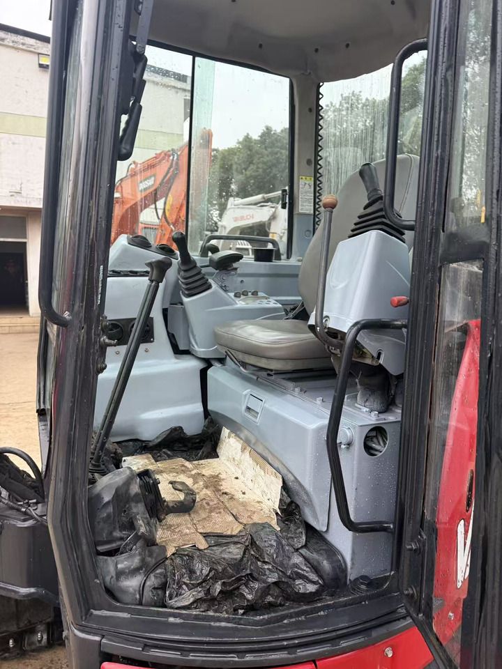 2020 Yanmar VIO35 mini excavator interior view