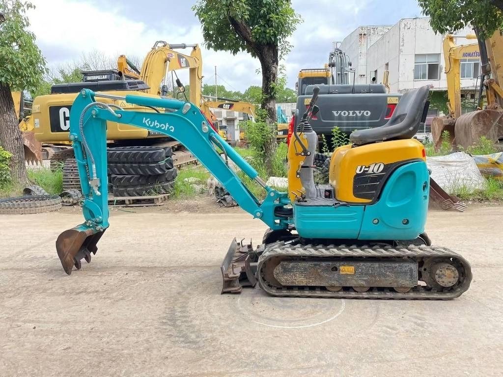 2024 Kubota U10 mini excavator, side view 2024 Kubota U10 mini excavator, side view