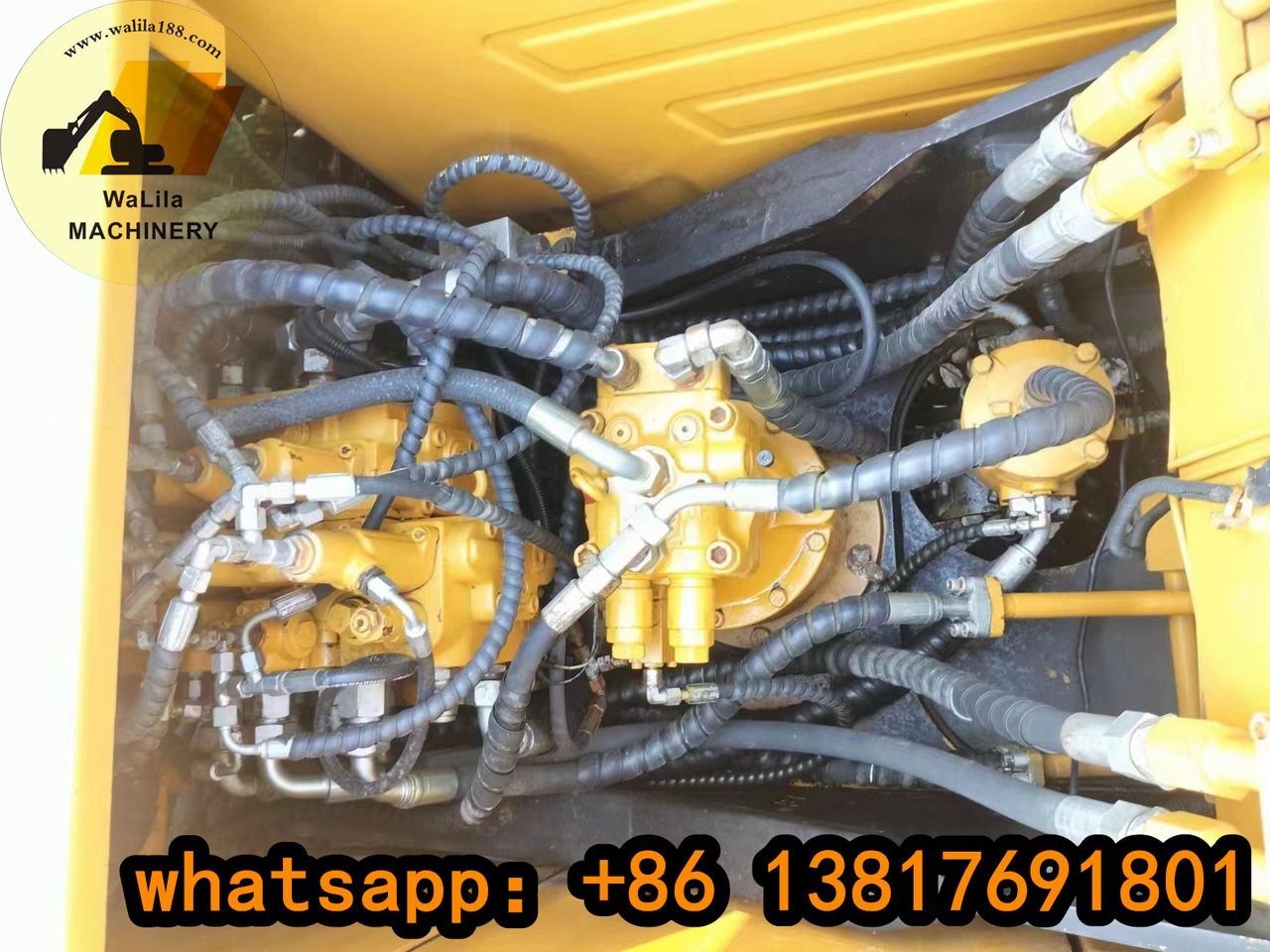 2023 Sany SANY135 crawler excavator hydraulic pump compartment 2023 Sany SANY135 crawler excavator hydraulic pump compartment