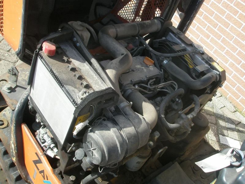2016 Hitachi ZX10U-2 mini excavator engine compartment view