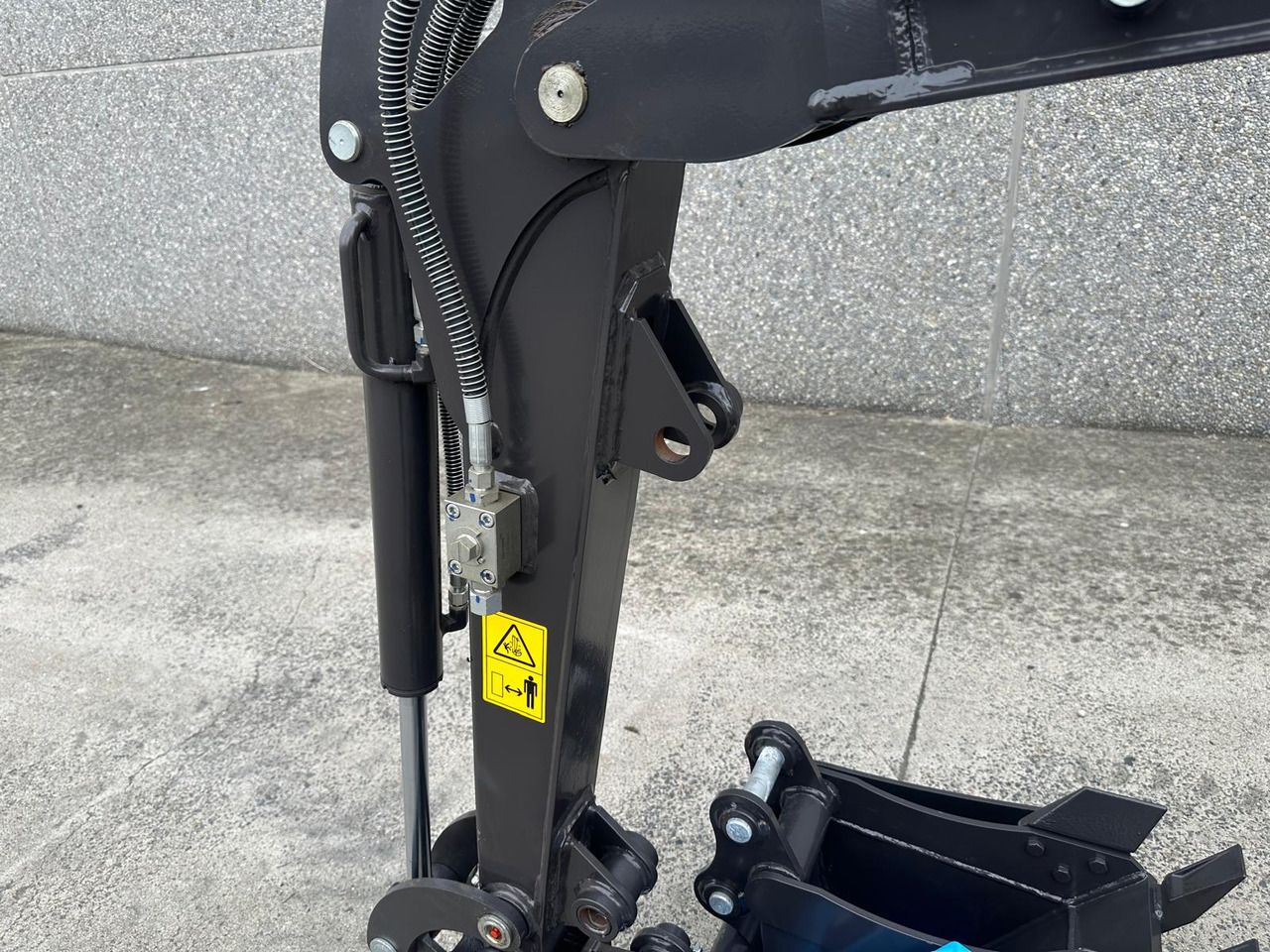 2026 Rhinoceros XN18 mini excavator boom and bucket detail