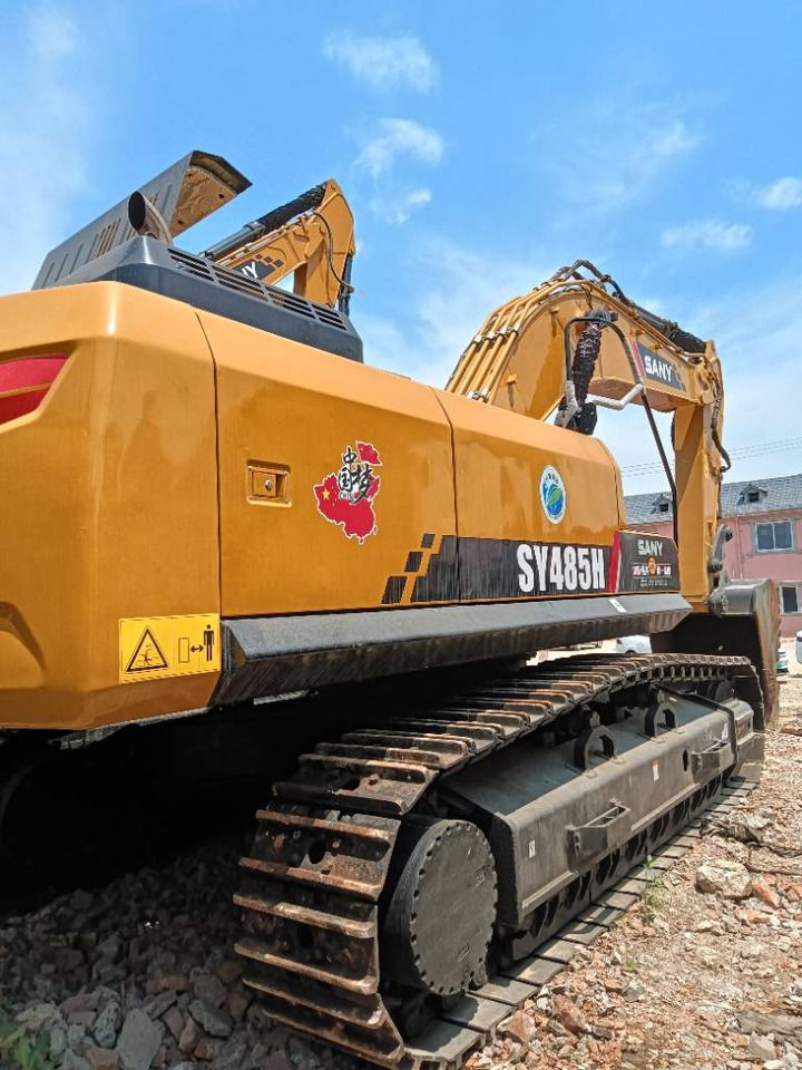 2022 Sany SY485H crawler excavator, side profile view