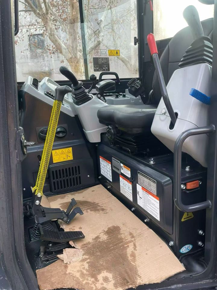 2024 Yanmar VIO55-6B mini excavator interior cab view