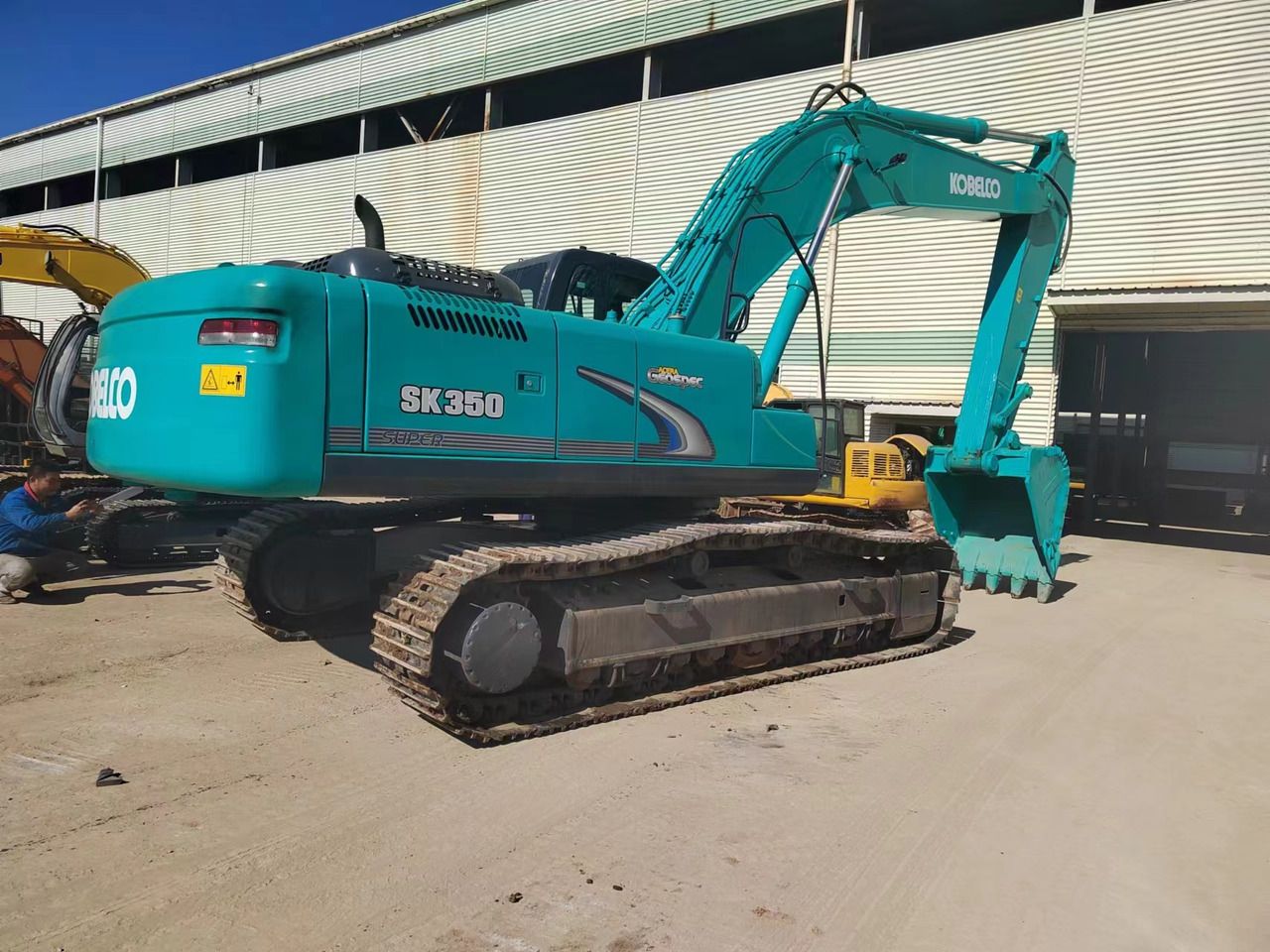 2018 Kobelco SK350LC-8 Pelle sur chenilles