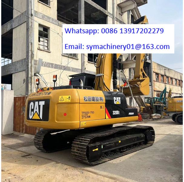 2023 Caterpillar 320D2 gąsienicowa koparka widok z tyłu trzy czwarte 2023 Caterpillar 320D2 gąsienicowa koparka widok z tyłu trzy czwarte