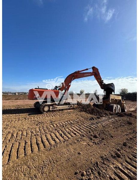 2008 Hitachi ZX350LC-3 crawler excavator side profile