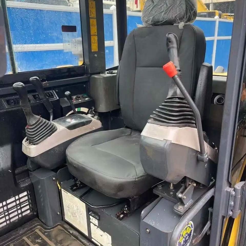 2023 Komatsu PC56-7 mini excavator cab interior
