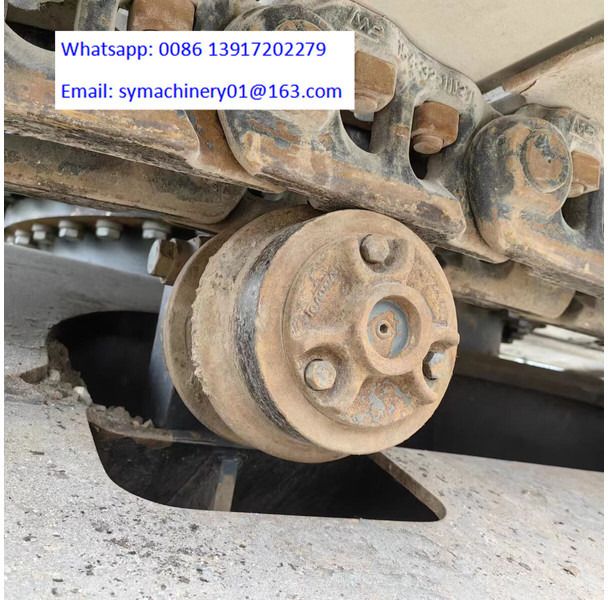 2021 Volvo EC480DL crawler excavator track roller detail