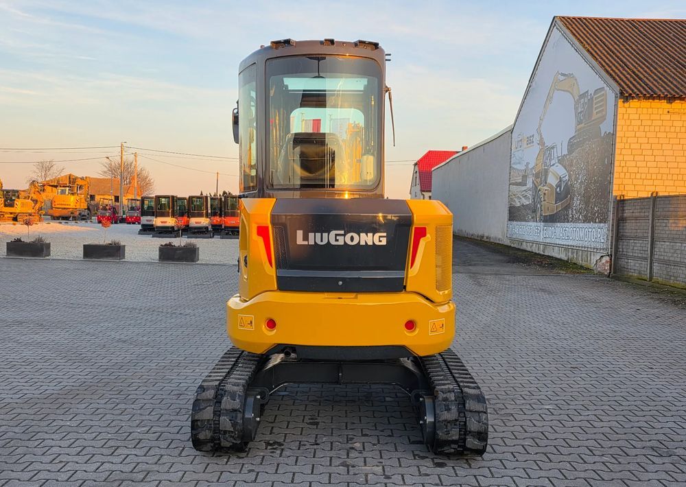 2026 LiuGong 9035FZTS mini excavator, rear view