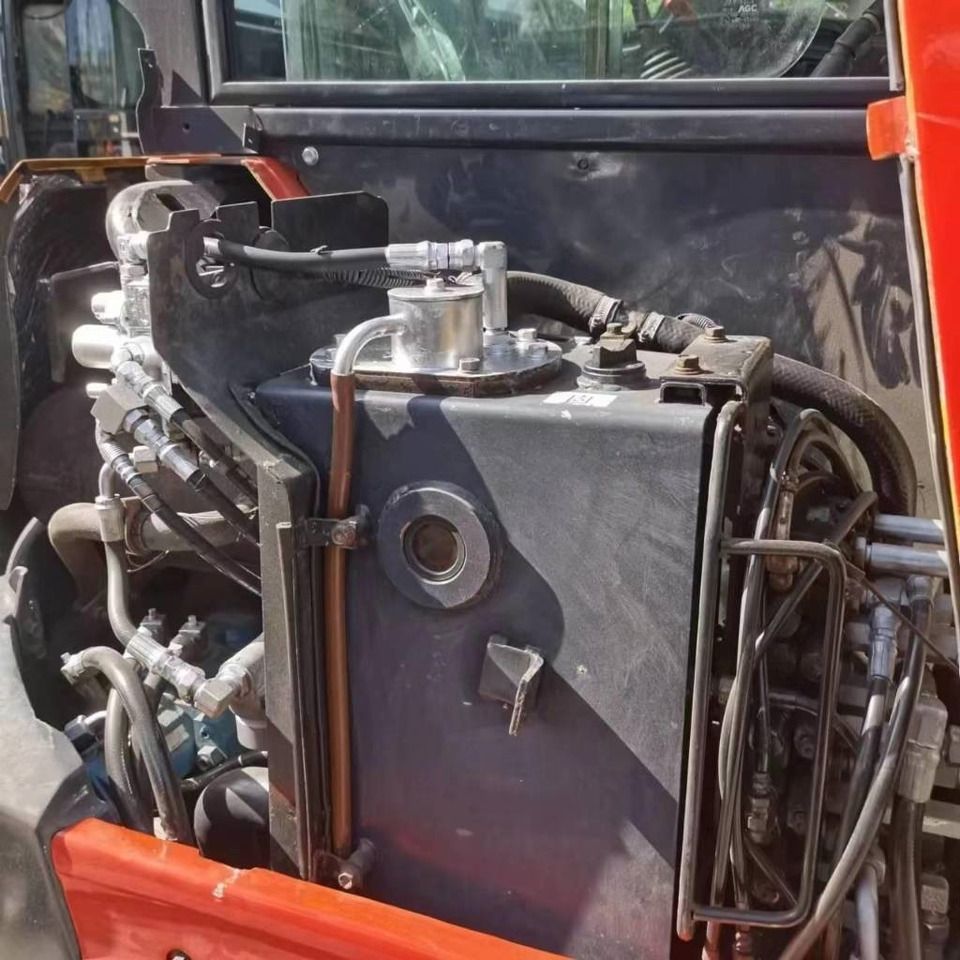 2023 Kubota U35 mini excavator engine compartment detail 2023 Kubota U35 mini excavator engine compartment detail