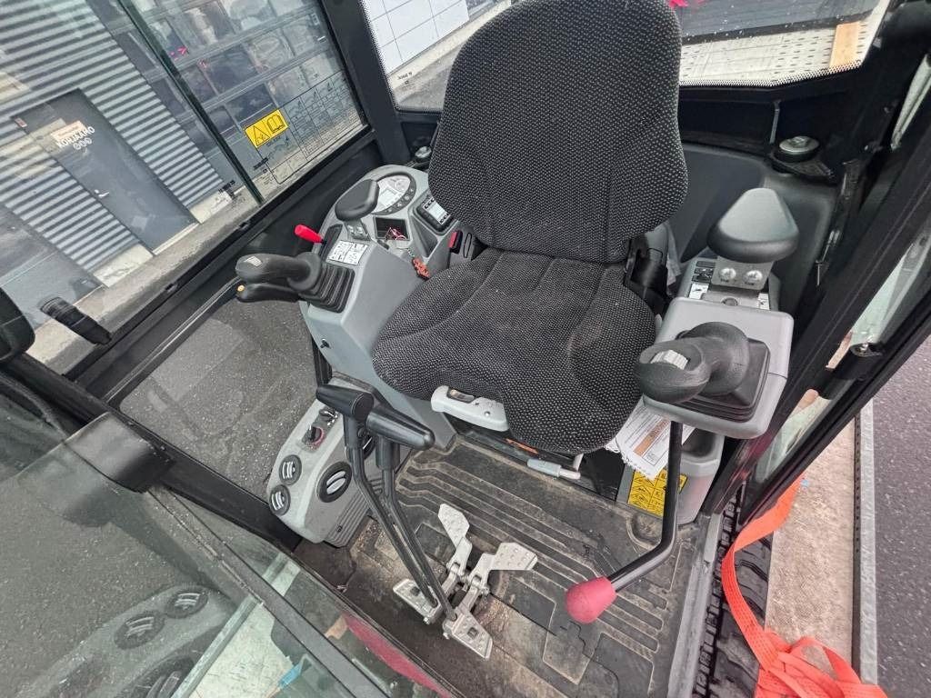2021 Bobcat E20Z mini excavator interior view 2021 Bobcat E20Z mini excavator interior view