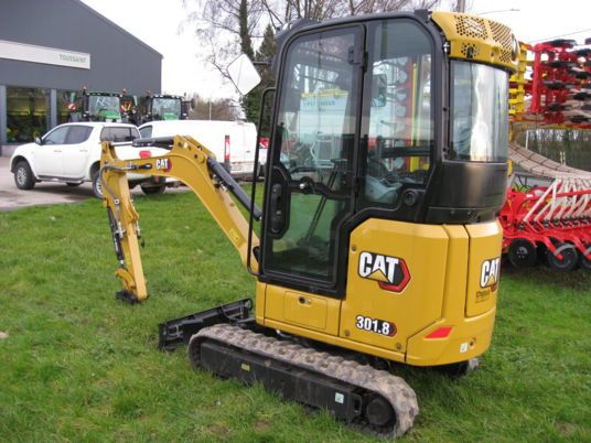 2023 Caterpillar 301.8 mini excavator, side view 2023 Caterpillar 301.8 mini excavator, side view