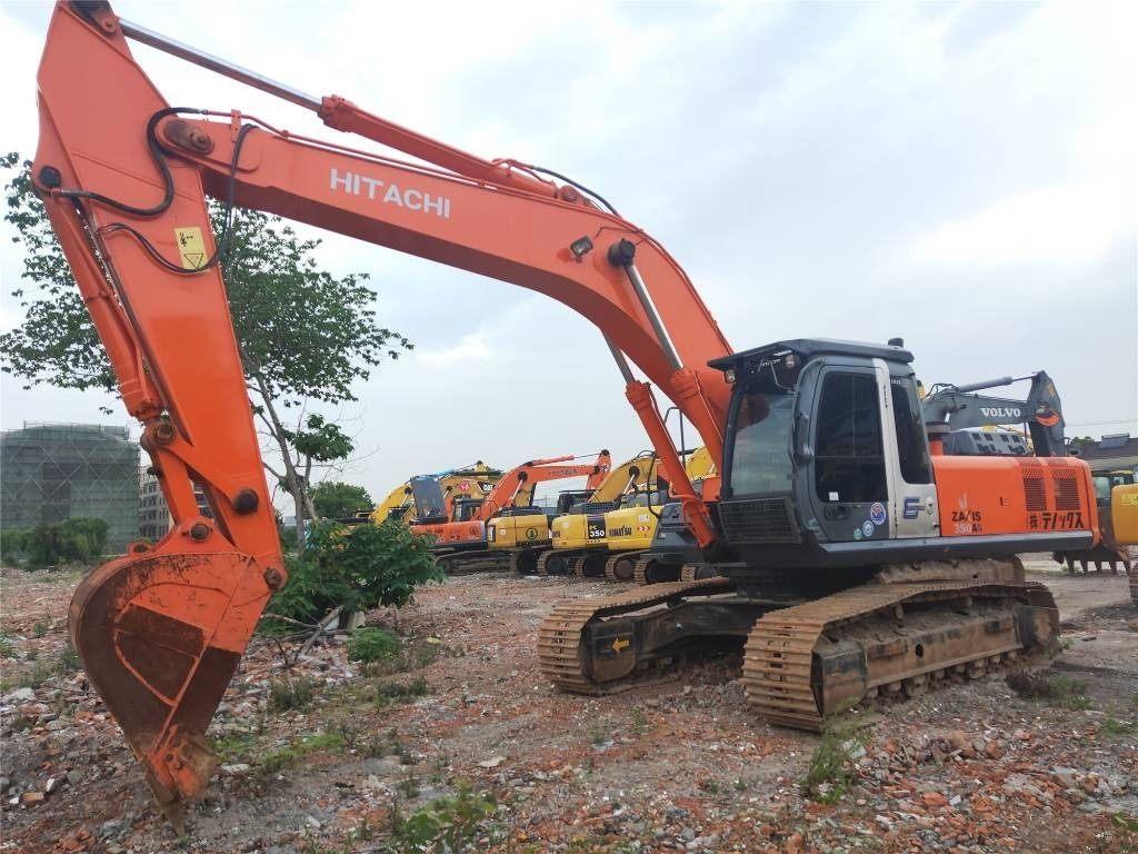 2023 Hitachi ZX350H-3G crawler excavator, side view