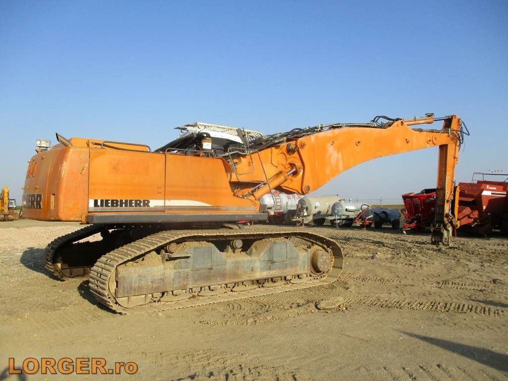 2006 Liebherr R944 VHHD demolition excavator, rear three-quarter view