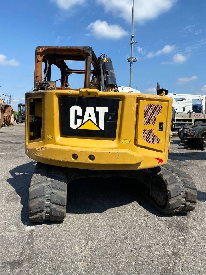 2019 Caterpillar 308C mini excavator, rear view