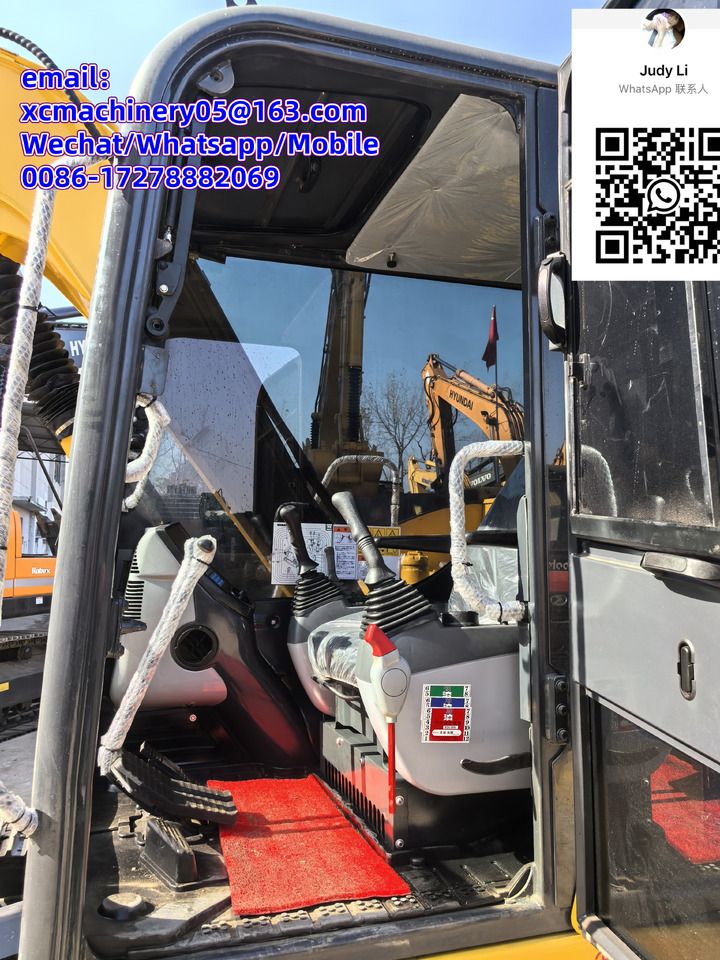 2023 Komatsu PC70-8 mini excavator interior view