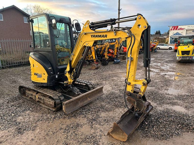2018 Yanmar VIO26 mini excavator, side view 2018 Yanmar VIO26 mini excavator, side view