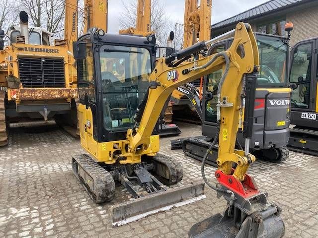2022 Caterpillar 301.8-05A mini excavator, front three-quarter view 2022 Caterpillar 301.8-05A mini excavator, front three-quarter view