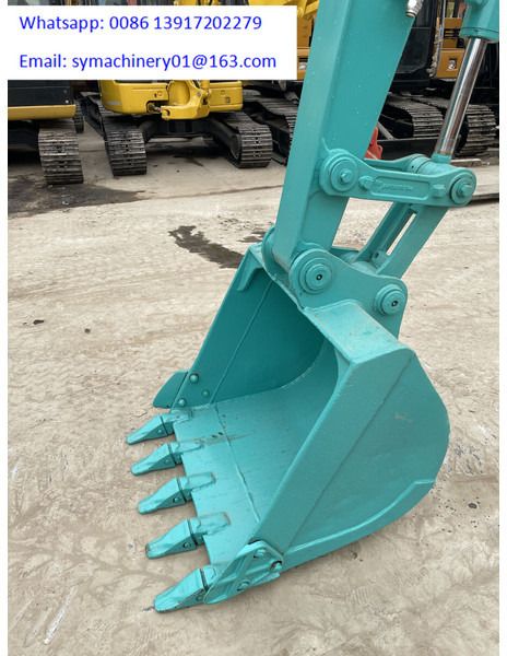 2020 Kobelco SK55SR mini excavator bucket detail 2020 Kobelco SK55SR mini excavator bucket detail