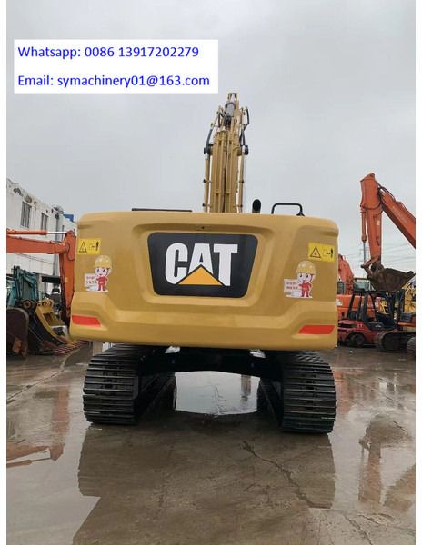 2023 Caterpillar 330GC crawler excavator rear view