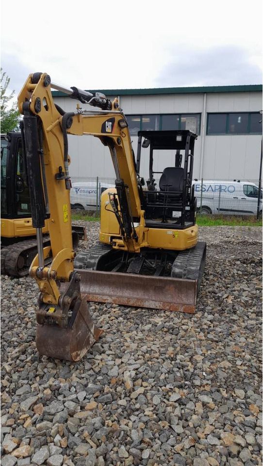 2019 Caterpillar 305E2 crawler excavator, front three-quarter view