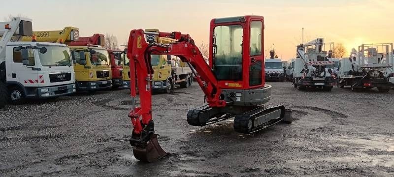 2017 Bobcat E26 mini excavator, side view