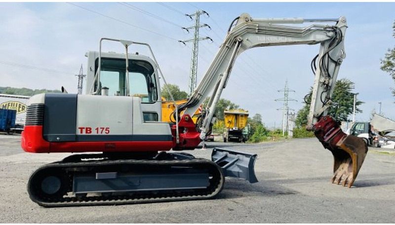 2007 Takeuchi TB175 mini excavator, side view 2007 Takeuchi TB175 mini excavator, side view