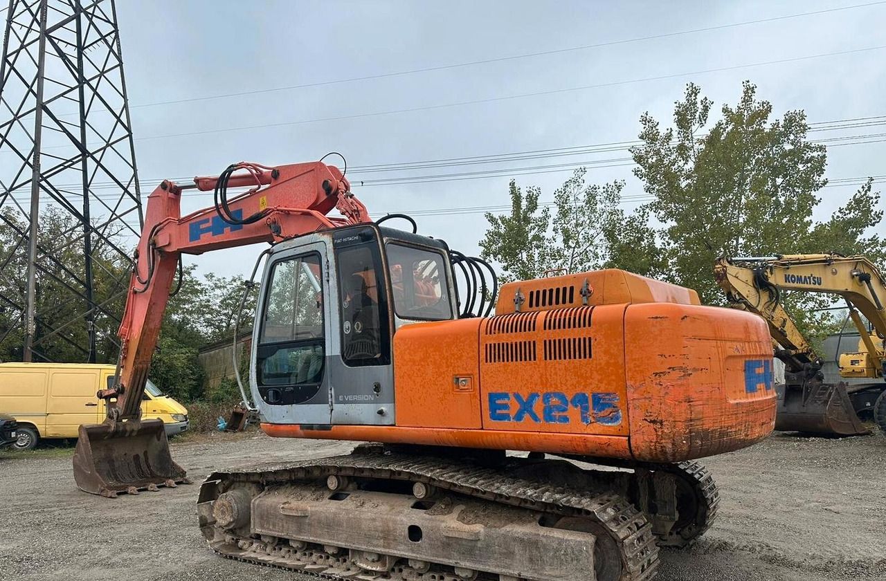 2000 Fiat-Hitachi EX 215 crawler excavator, side view