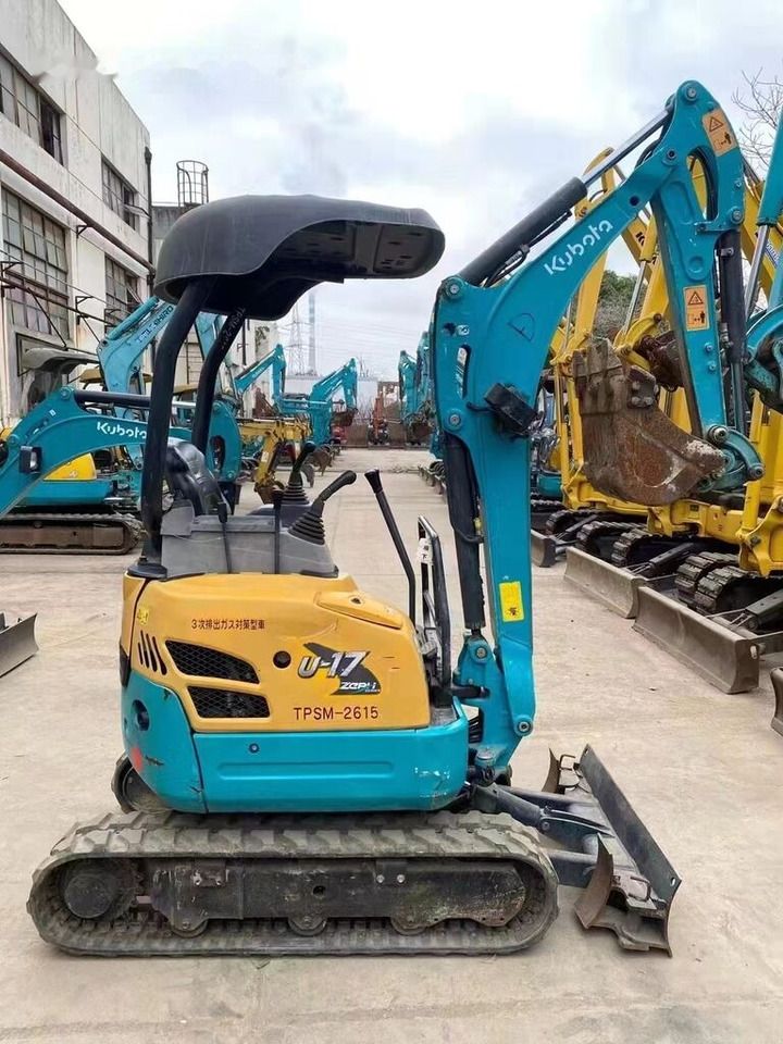 2021 Kubota U-17 mini excavator, side profile view 2021 Kubota U-17 mini excavator, side profile view