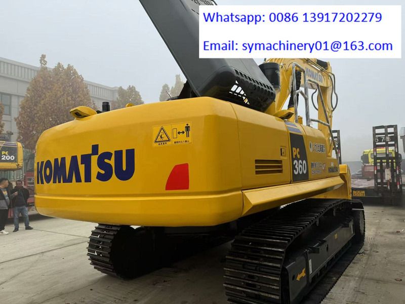 2023 Komatsu PC360 crawler excavator rear view 2023 Komatsu PC360 crawler excavator rear view