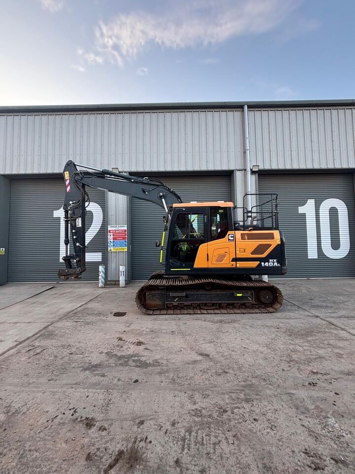 2022 Hyundai HX140A crawler excavator, side view