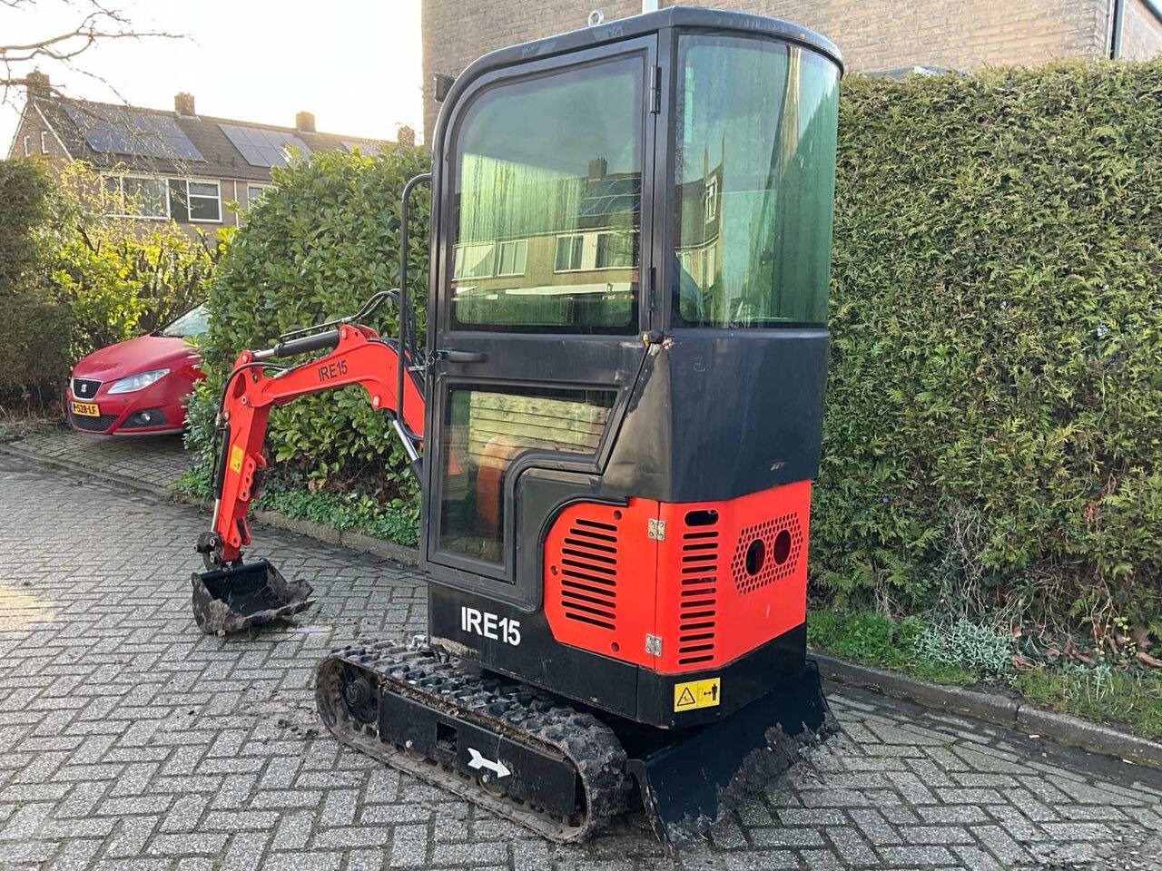 2025 IRE 15 mini excavator, side view 2025 IRE 15 mini excavator, side view