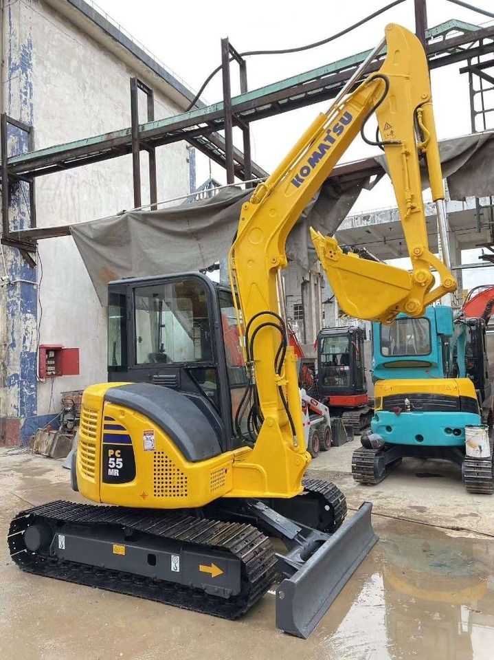 2020 Komatsu PC-55MR mini excavator, side view 2020 Komatsu PC-55MR mini excavator, side view