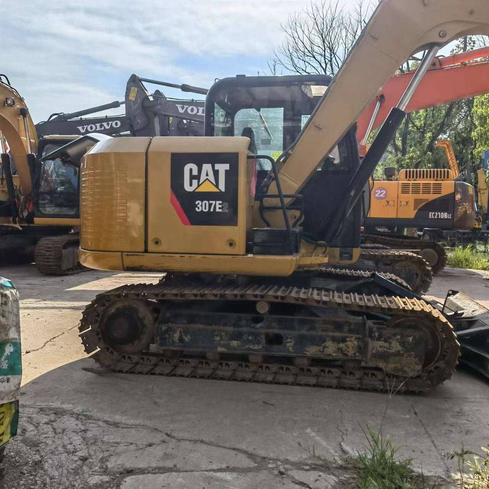 2022 Caterpillar 307E2 excavator, side profile view 2022 Caterpillar 307E2 excavator, side profile view