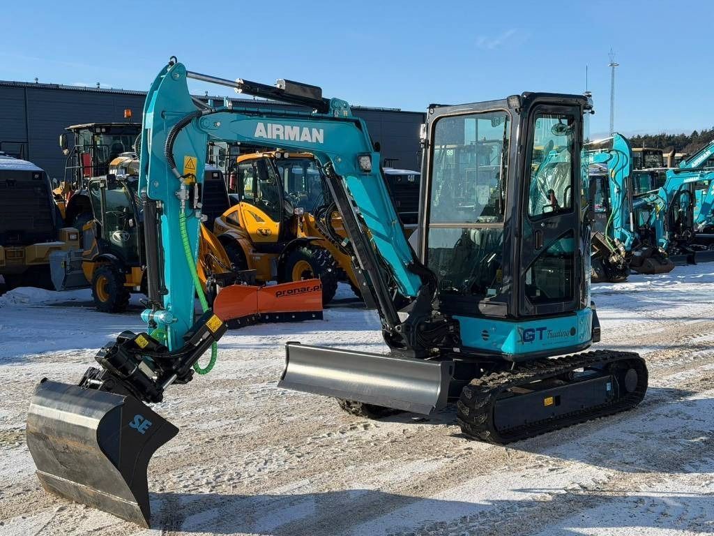 2023 Airman AX33U mini excavator, side view