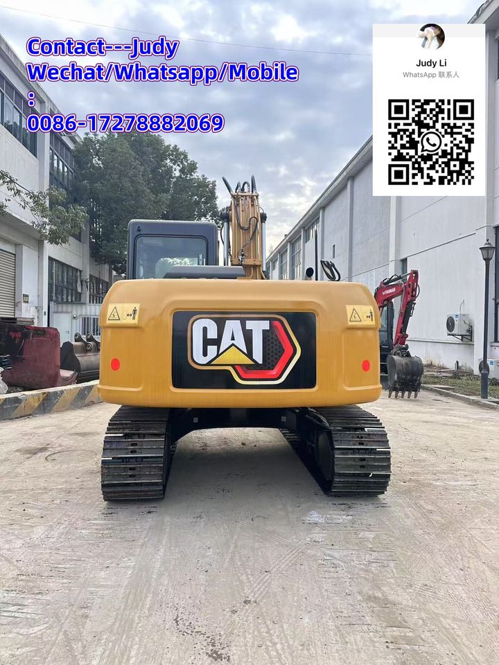 2023 Caterpillar 313D crawler excavator rear view 2023 Caterpillar 313D crawler excavator rear view