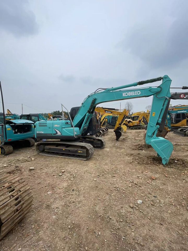 2024 Kobelco SK140LC crawler excavator, side view