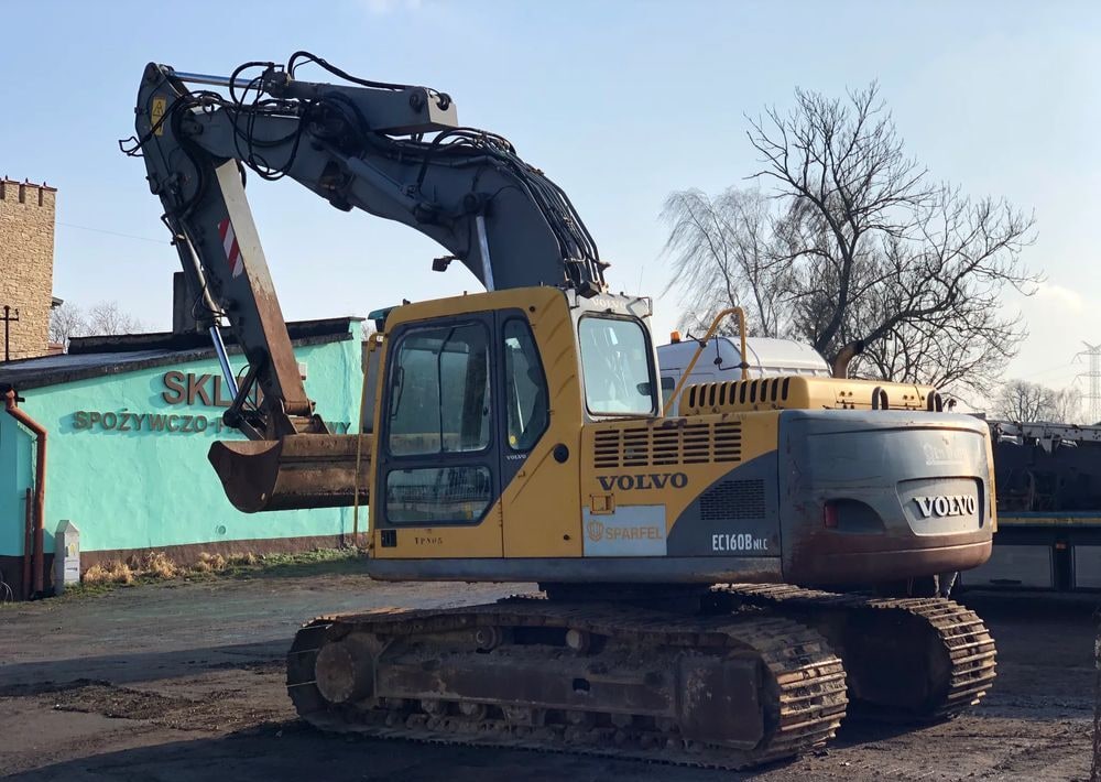 2004 Volvo EC160B NLC crawler excavator, side profile view 2004 Volvo EC160B NLC crawler excavator, side profile view
