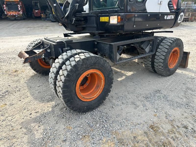 2022 Bobcat E57W wheel excavator side view 2022 Bobcat E57W wheel excavator side view
