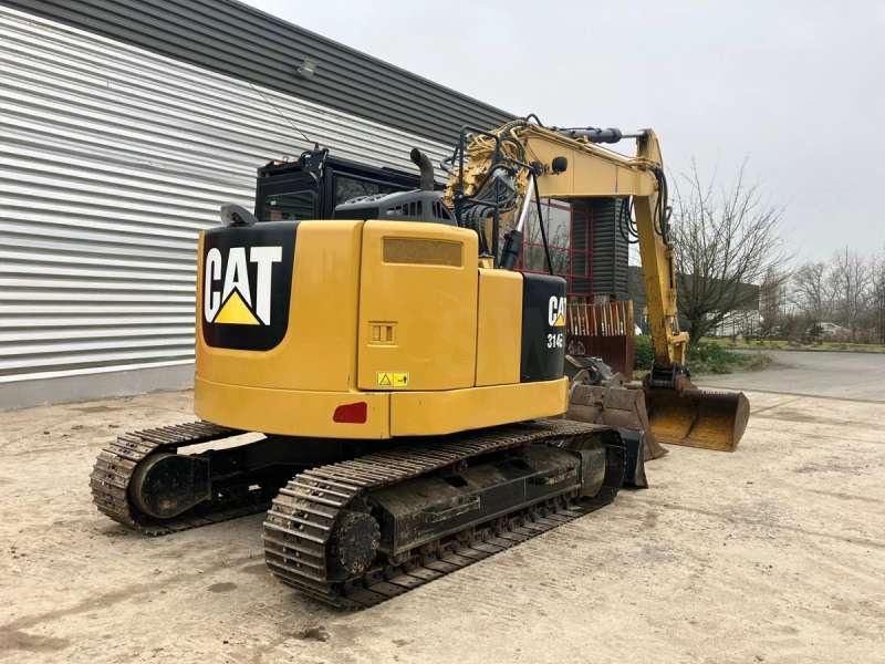 2015 Caterpillar 314ELCR crawler excavator, rear three-quarter view 2015 Caterpillar 314ELCR crawler excavator, rear three-quarter view
