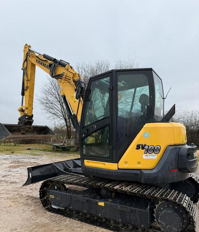 2021 Yanmar SV100-2PB crawler excavator, side view 2021 Yanmar SV100-2PB crawler excavator, side view