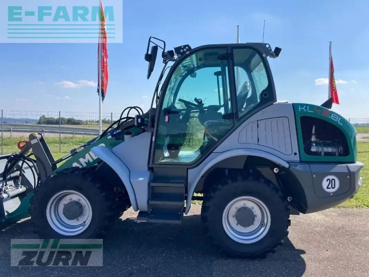 2023 Kramer KL43.8L wheel loader side view