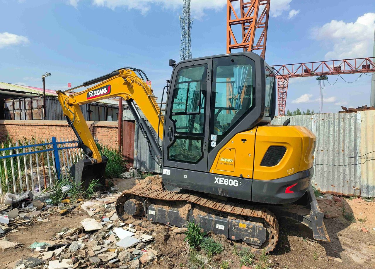 2024 XCMG XE60G crawler excavator, side view 2024 XCMG XE60G crawler excavator, side view