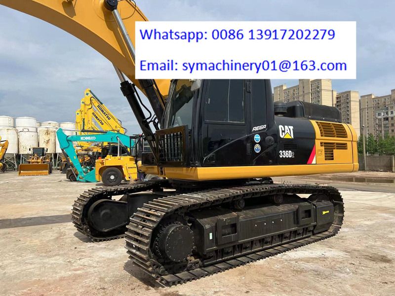 2026 Caterpillar 336D2 crawler excavator, side profile view 2026 Caterpillar 336D2 crawler excavator, side profile view