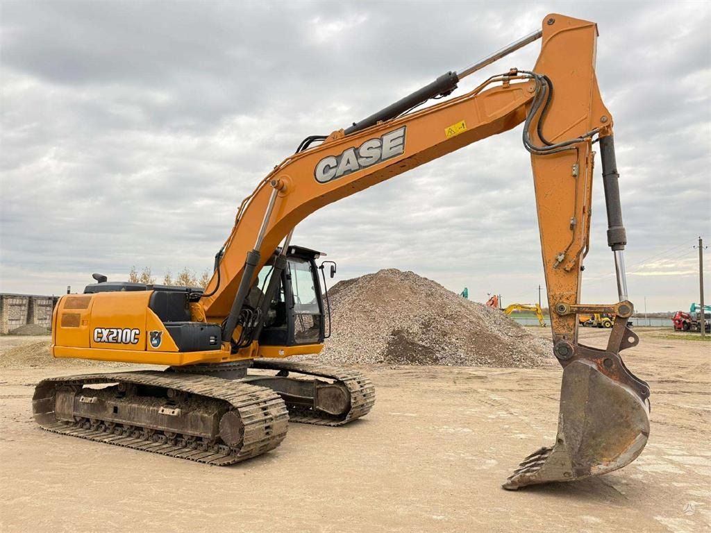 2013 CASE CX210C crawler excavator, side view