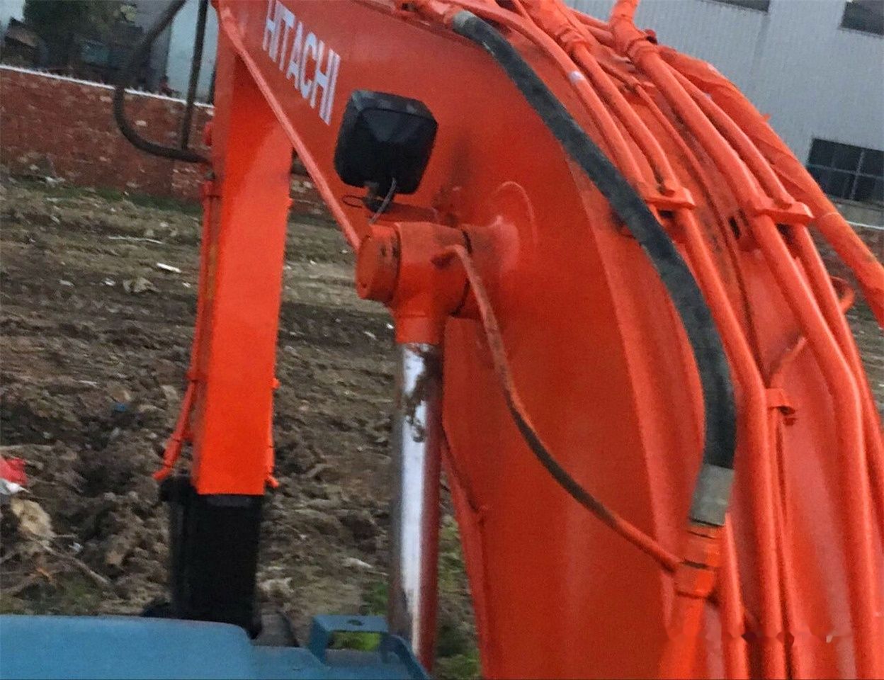 2018 Hitachi EX120-3 crawler excavator boom detail 2018 Hitachi EX120-3 crawler excavator boom detail