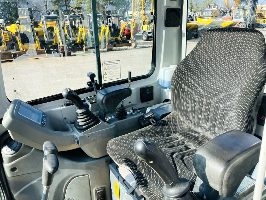2020 Takeuchi TB216 mini excavator interior view